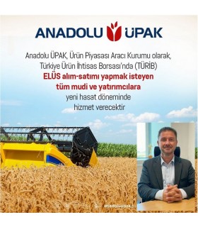 Derneğimiz Yönetim Kurulu Başkanı Ali Cem SUCA Anadolu ÜPAK'a Genel Müdür olarak atanmıştır.