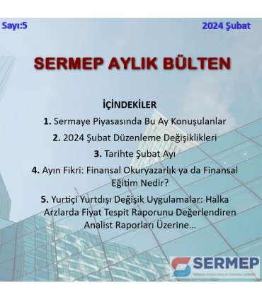 Sermep 2024 Şubat E-Bülten